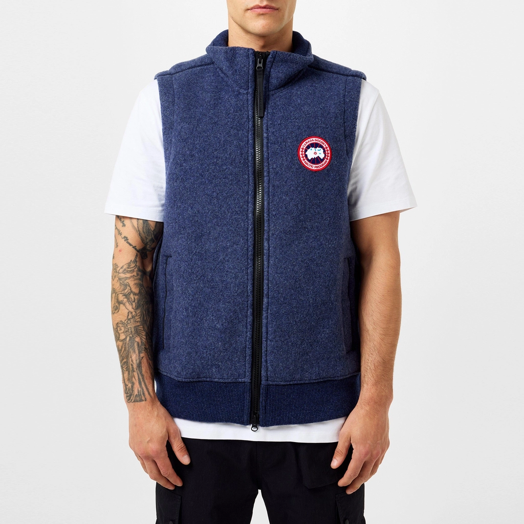 Canada Goose Mersey Fleece Gilet - At Navy 63